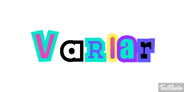 Variar Texteffekt
