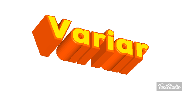 Variar Texteffekt