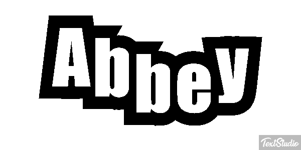Abbey Metin efekti