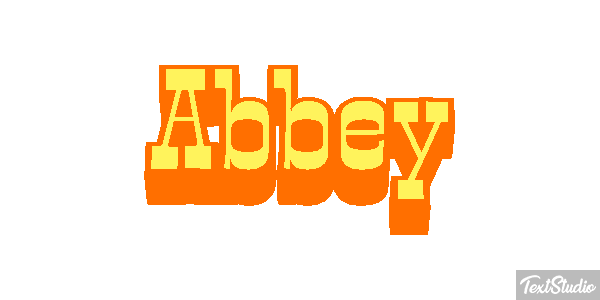 Abbey Metin efekti