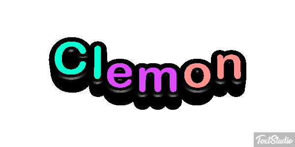Clemon Texteffekt