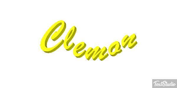 Clemon Texteffekt
