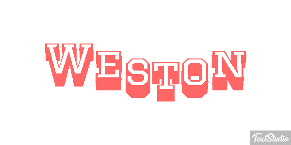 Weston Effet de texte