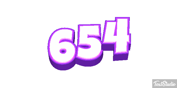 654 Текстовый эффект