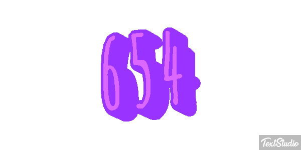 654 Текстовый эффект