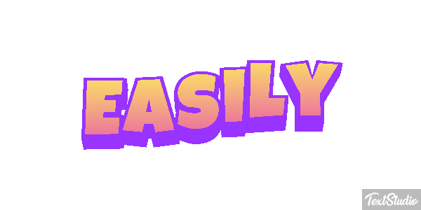 Easily Text effect