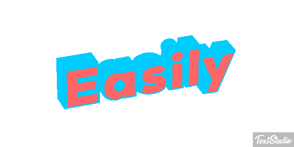 Easily Text effect