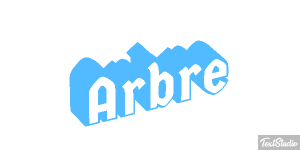 Arbre Effet de texte