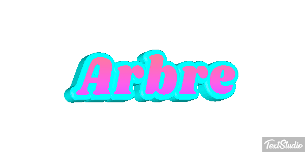 Arbre Effet de texte