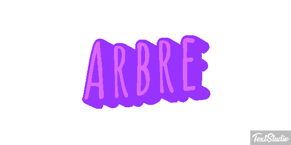 Arbre Effet de texte
