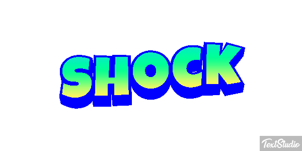 Shock Text effect