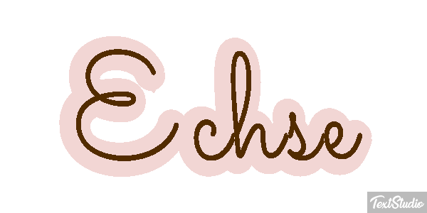 Echse Tekst effect