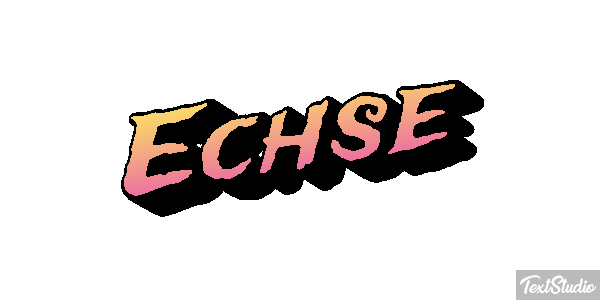 Echse Tekst effect