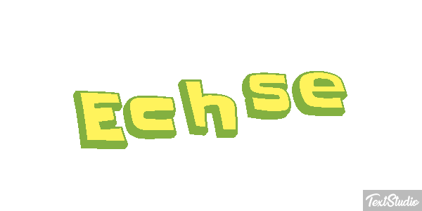 Echse Tekst effect