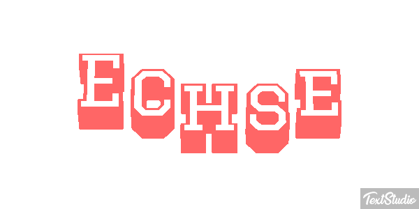 Echse Tekst effect