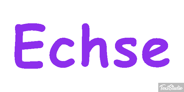 Echse Tekst effect