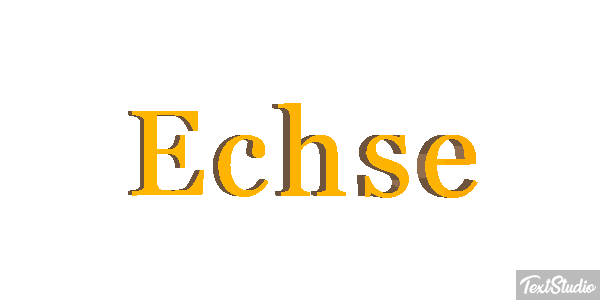 Echse Tekst effect