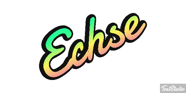 Echse Tekst effect