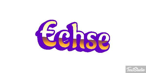 Echse Tekst effect