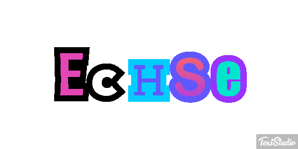 Echse Tekst effect