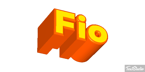 Fio Efeito do texto
