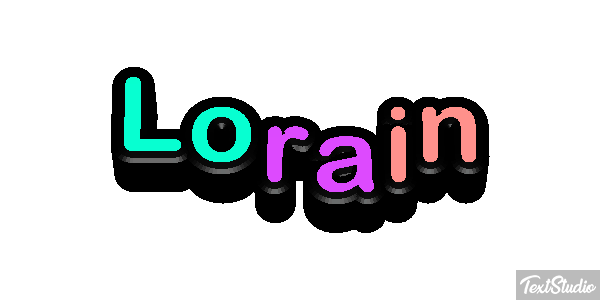 Lorain Efekt tekstowy