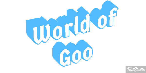World of Goo Efekt tekstowy