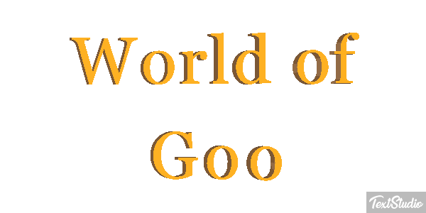 World of Goo Efekt tekstowy