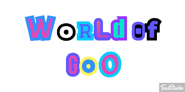 World of Goo Efekt tekstowy