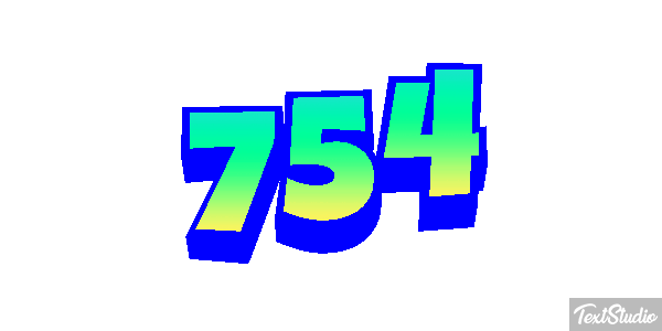 754 Effet de texte