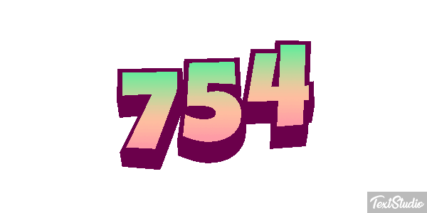 754 Effet de texte