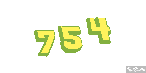754 Effet de texte
