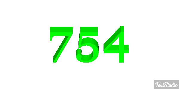 754 Effet de texte