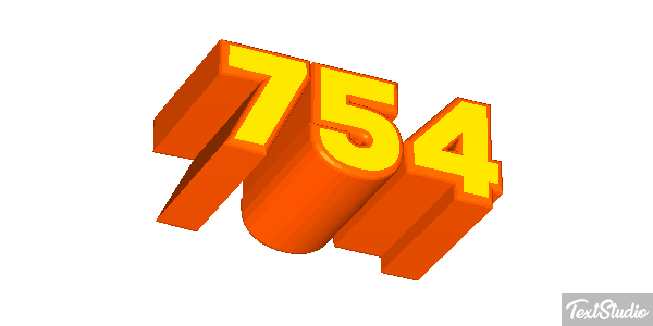 754 Effet de texte
