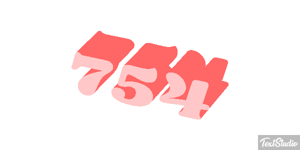 754 Effet de texte