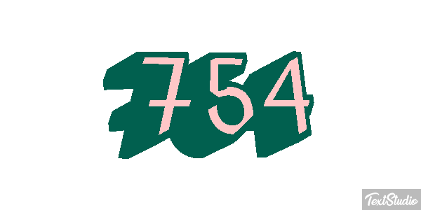 754 Effet de texte