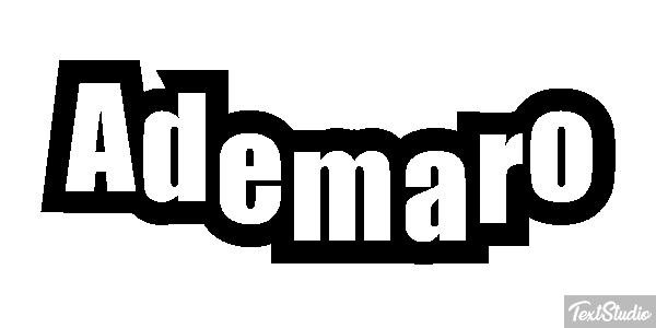 Ademaro Efecto de texto
