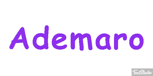 Ademaro Efecto de texto