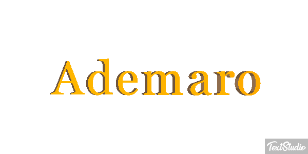 Ademaro Efecto de texto