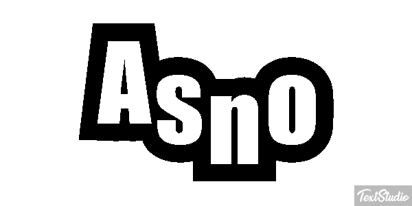 Asno Effet de texte