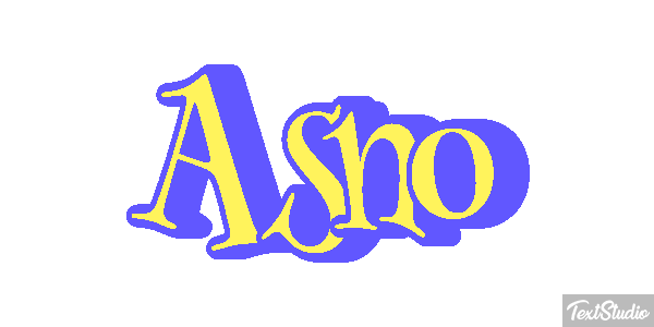 Asno Effet de texte
