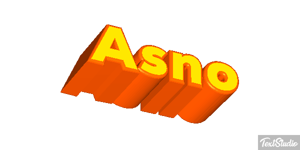 Asno Effet de texte