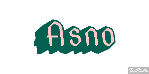Asno Effet de texte