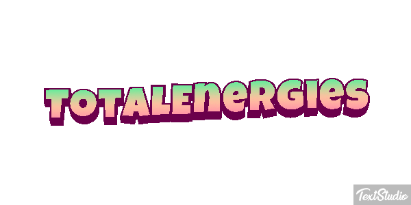 TotalEnergies Tekst effect
