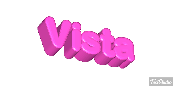Vista Текстовый эффект