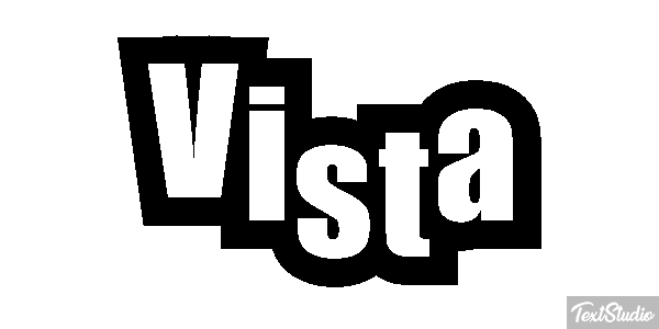 Vista Текстовый эффект