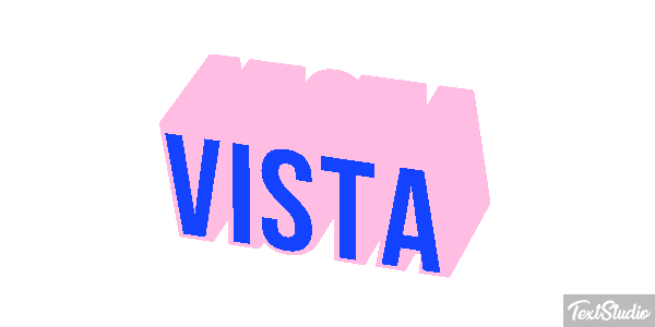 Vista Текстовый эффект