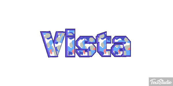 Vista Текстовый эффект