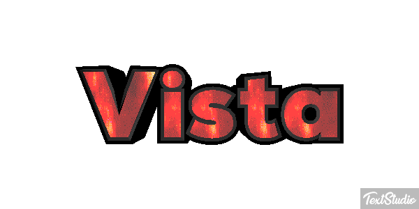 Vista Текстовый эффект