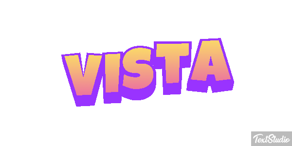 Vista Текстовый эффект